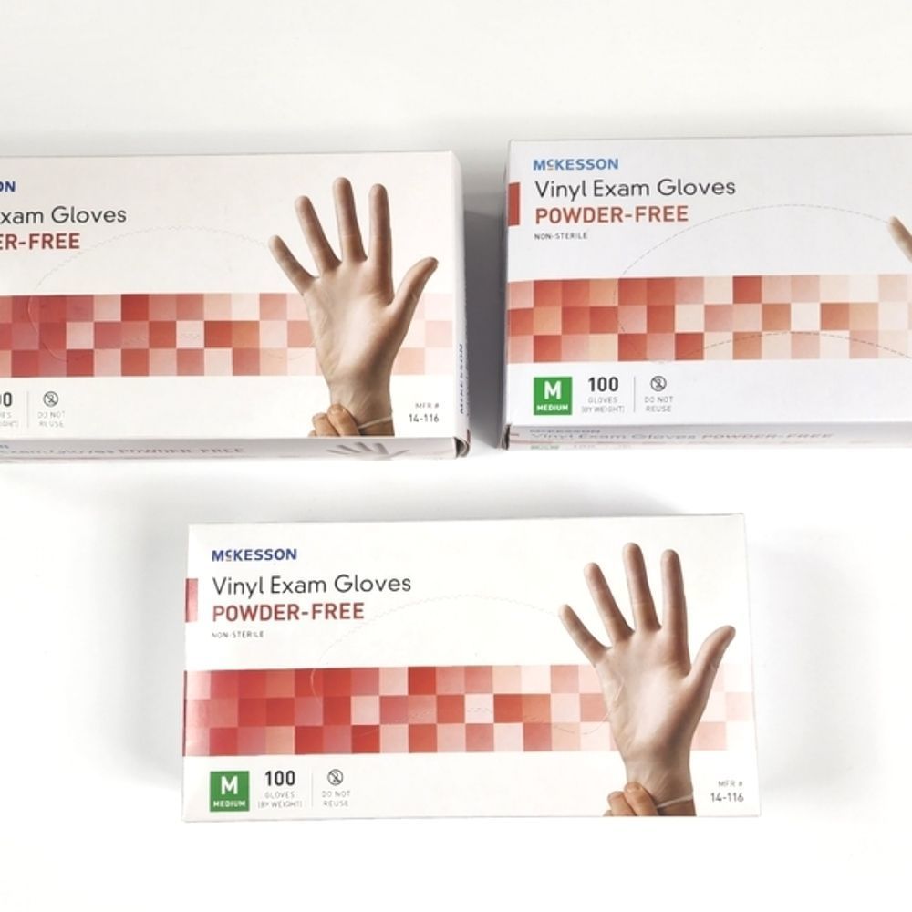 3 Pack Bundle (300) Disposable Gloves